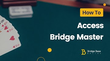 How to Access Bridge Master | Improve Declarer Play Skills | Bridge Base Online Tutorial