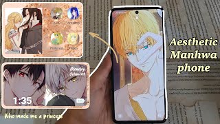 Make your phone aesthetic | who made me a princess (manhwa) themed aesthetic screenshot 2