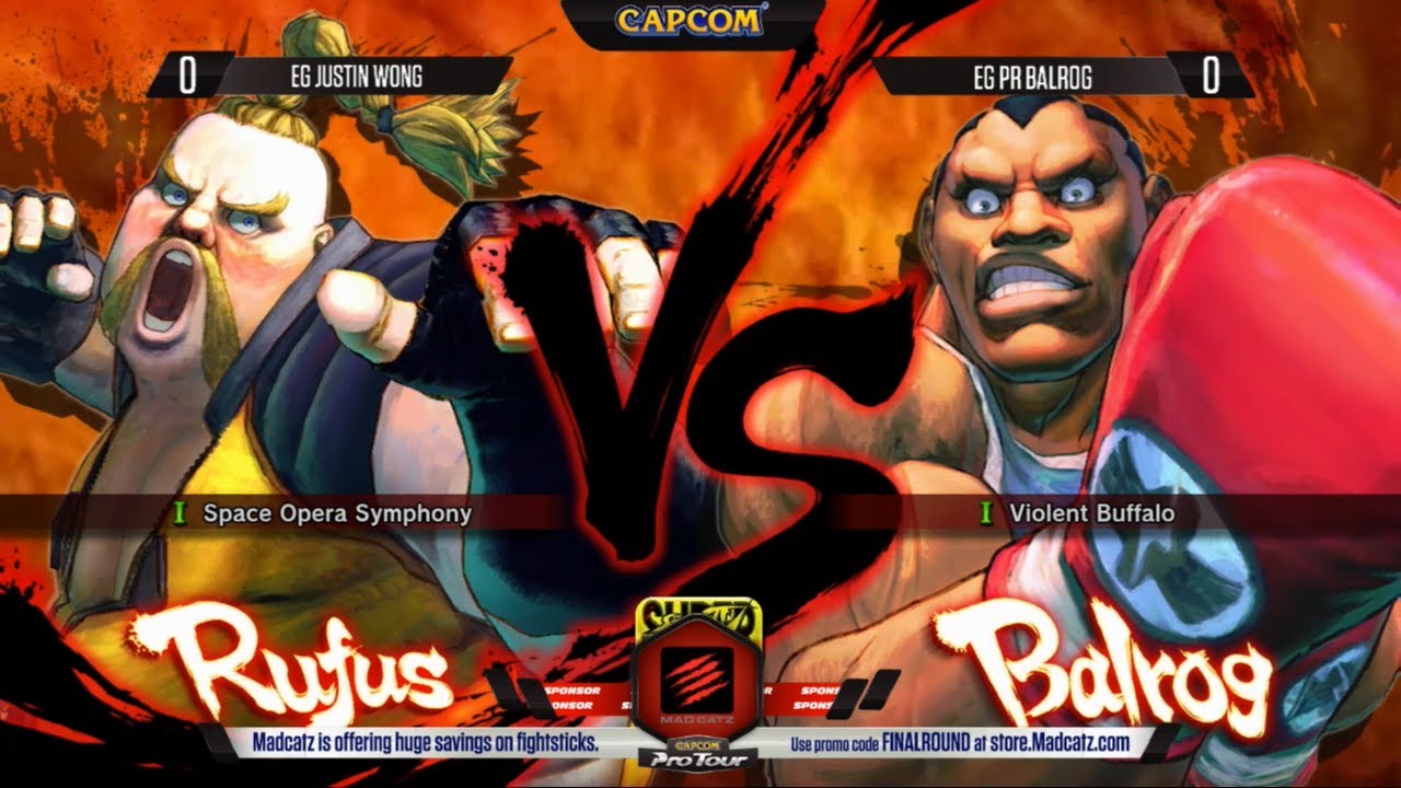 SSF4: AE - EG Justin Wong vs EG PR Balrog - Top 8 Losers Semis - Final Round 17