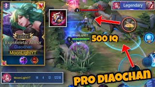 Diaochan Mid Lane Pro Gameplay | Perfect S2 Always | Arena Of Valor Diaochan Moonlight