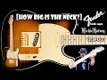 Fender Japan Richie Kotzen Telecaster - The Sounds and a confirmation of the BIG neck!