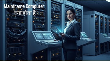 Mainframe Computer Kya Hota Hai | Mainframe Computer Explained in Hindi