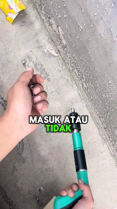 How to use the concrete nail gun is really easy, guys #concretenail #ramsetgun #nailshooter