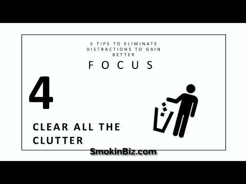5 Tips to Eliminate Distractions to Gain Better Focus