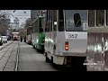 Трамвай пободался с самосвалом. Real video