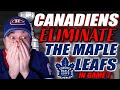 Canadiens ELMINATE the Maple Leafs in Game 7! Series Recap!