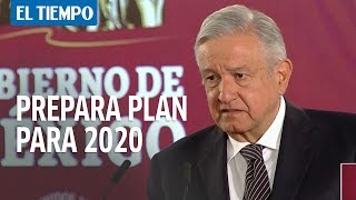 El anuncio de AMLO sobre la economía de México en 2020