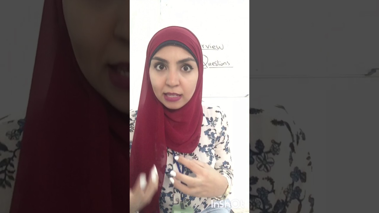 صداع الانترفيو - - مع مي جمال