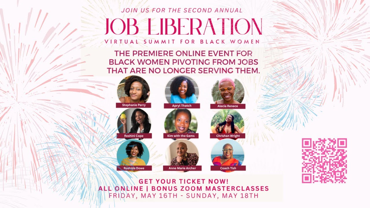 2025 Job Liberation Summit for Black Women  | It’s Time to Put Yourself First 🖤