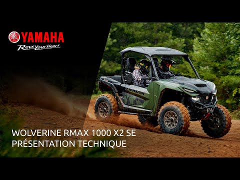 Yamaha Wolverine RMAX 1000 SE X2 – Présentation Technique