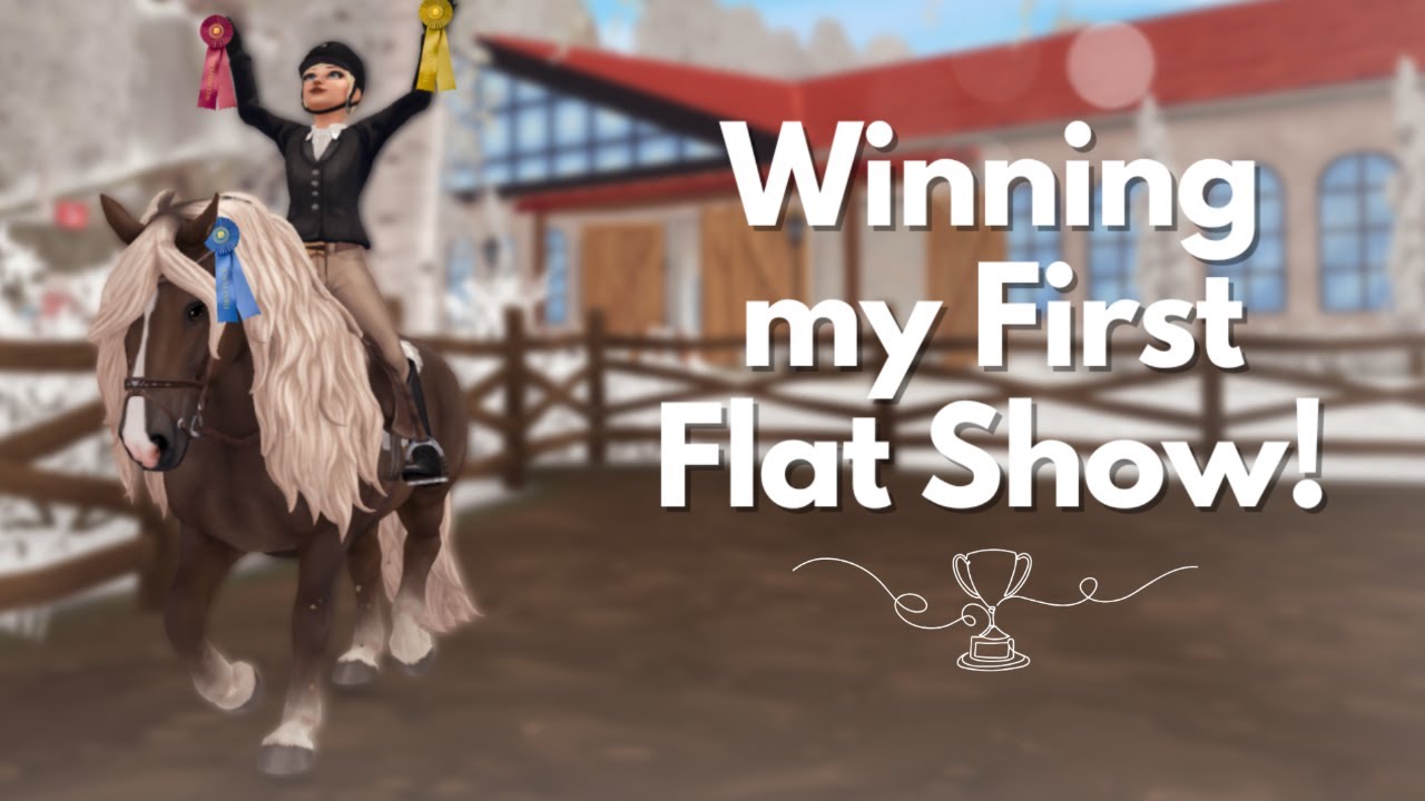 Наконец-то я выиграл свою первую конную выставку?! || Звездная конюшня