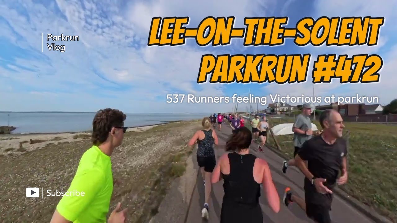 Running with 537 Strangers at Lee-on-the-Solent (Victorious Festival Weekend!)