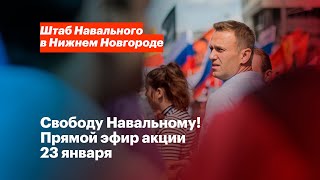 Свободу Навальному! | Шествие в Нижнем Новгороде