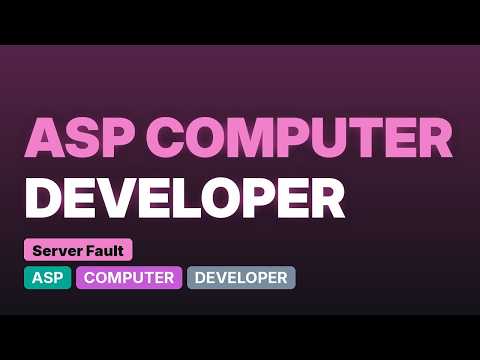 DevOps & SysAdmins: ASP Fails with 500 Error