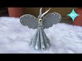 DIY Christmas Angel, DIY Craft foam Angel, Christmas tree Decoration, Christmas Decoration Ideas