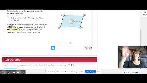 Lesson 3 5 Symmetry- Savvas enVision Geometry Tutorial