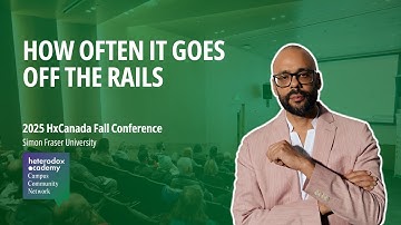 Diversity and Knowledge Production - Musa al-Gharbi at 2025 HxCanada Fall Conference