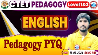 CTET Exam 2024 | CTET English Pedagogy, Padagogy PYQ, CTET English Pedagogy Previous Year Questions