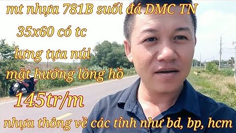 🌍 1 lô đất  phong thủy thuộc DMC lưng tựa núi mặt hướng bờ hồ, hướng đông bắc mt nhựa.#Long channel#