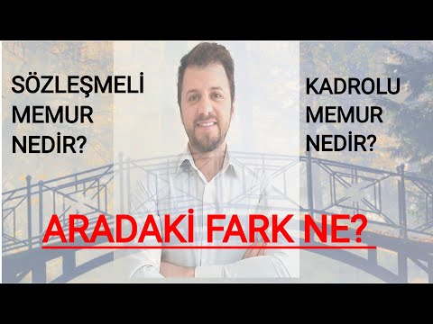 SÖZLEŞMELİ MEMUR İLE KADROLU MEMUR ARASINDAKİ FARK NEDİR? SÖZLEŞMELİ - KADROLU MAAŞ FARKI NE KADAR?