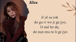 Ailee good bye my love #sad 😭