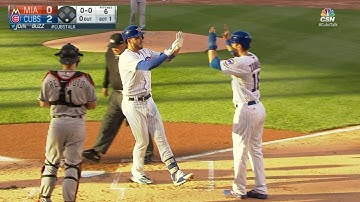 Bryant crushes a two-run shot to left field