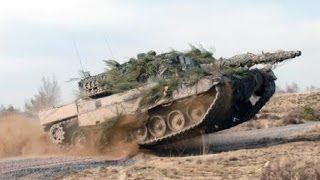 Panzer-Führerschein bei der Bundeswehr mit dem Leopard 2