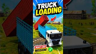 Truck Loading Mission 🚛📦 Heavy Container Loading in Indian Vehicles Simulator 3D #shorts