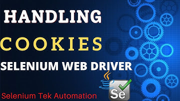 Cookies in Selenium || How to Automate Cookies in Selenium