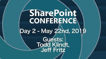 SPTV with Todd Klindt, Live from SharePoint Conference 2019
