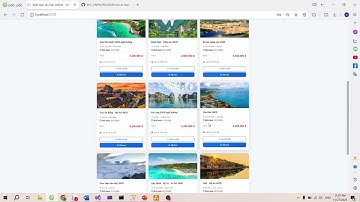 Hệ thống đặt tour du lịch online - BTL môn công nghệ phần mềm
