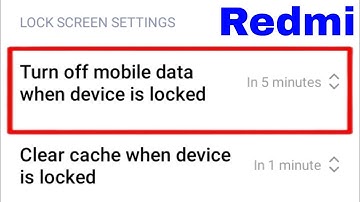 Turn off mobile data when device is locked ।। how to use turn off mobile data when device is locked
