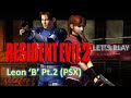 Lets play resident evil 2 psx  leon b pt2