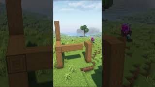 Как построить красивый дом из дуба в майнкрафте? #туториал #minecraft #майнкрафт  #minecraftbuilding