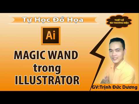 Magic Wand Tool Trong Illustrator Sử dụng Công Cụ Magic Wand Tool