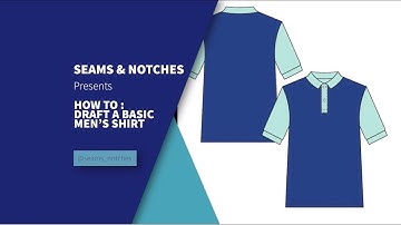 How to: Draft a Basic Men’s shirt block (Flat Shirt)