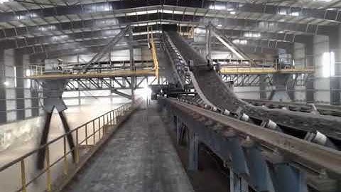 Travelling Tripper with 19.6 m reversible conveyor for Coal Stacking