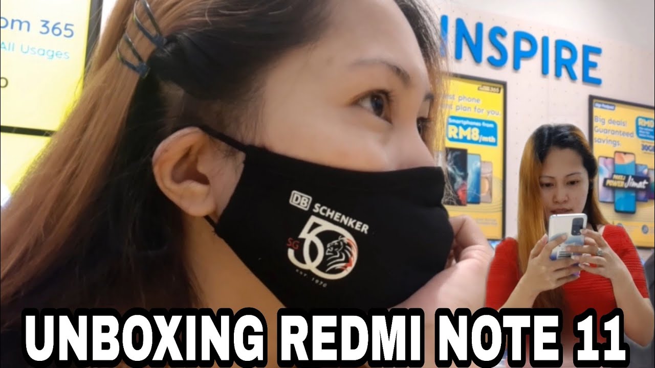 UNBOXING REDMI NOTE 11 JOHOR BAHRU CITY SQUARE Bhinzgerard Vlogs
