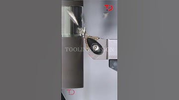 Tooling Design I External Turning l External Back Turning l OD Turning l #satisfying #cncmachining