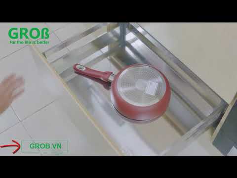 (Grob.vn) Giá để xoong nồi Grob Inox Hộp 304
