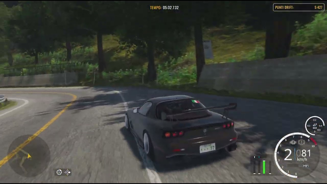 Time attack test (sadamine touge) 