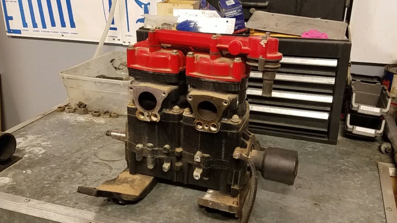 Jet Ski Engine with 120 & 0 PSI Compression - YouTube