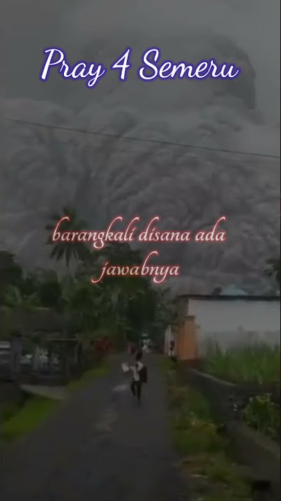 story wa ebiet g 'berita kepada kawan' pray semeru