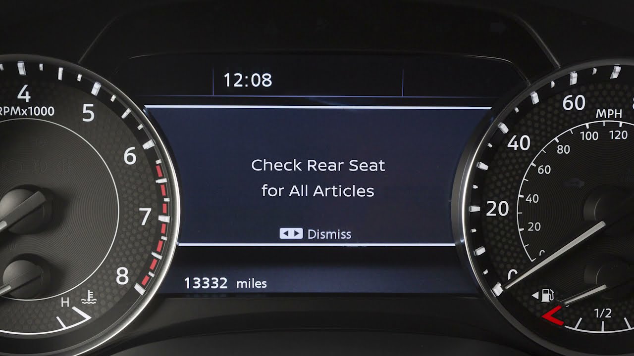 2022 Nissan Armada - Rear Door Alert - YouTube