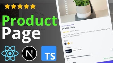 Ecommerce Product Page - NextJS, React, Typescript, Tailwind CSS, ShadCN
