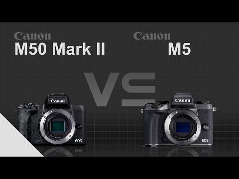 Canon EOS II vs EOS M5 -