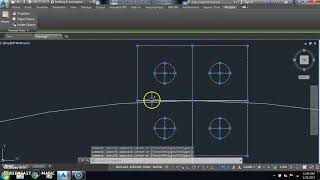 How To Use Polar Array Command For Round Foundations