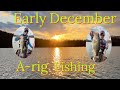 Three hour early december alabama rig fishing trip at rollins lake 12423