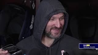 Alex Ovechkin after being eliminated from the playoffs / 28.04.2024