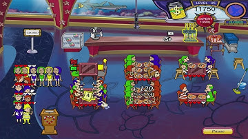 Diner Dash 3: Flo on the Go Walkthrough - Level #25 - Submarine - Delicious Sorbet